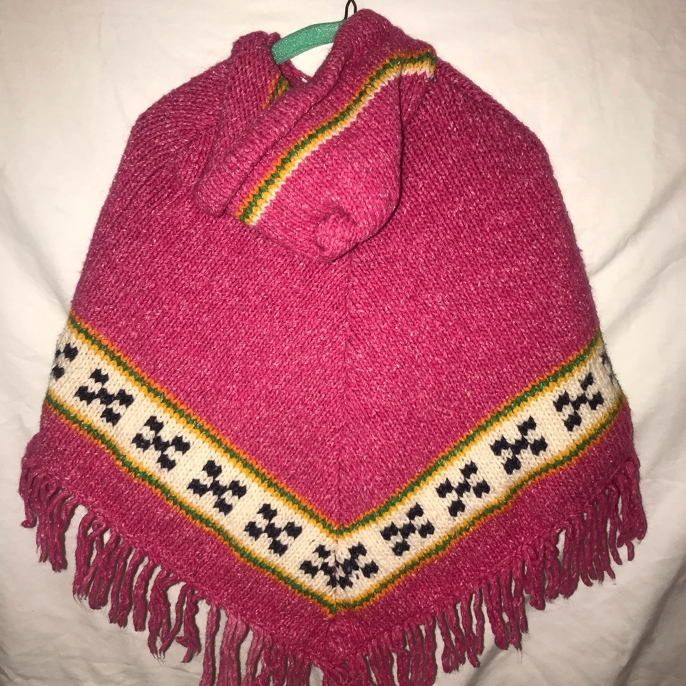 Hooded cape. ADORABLE
